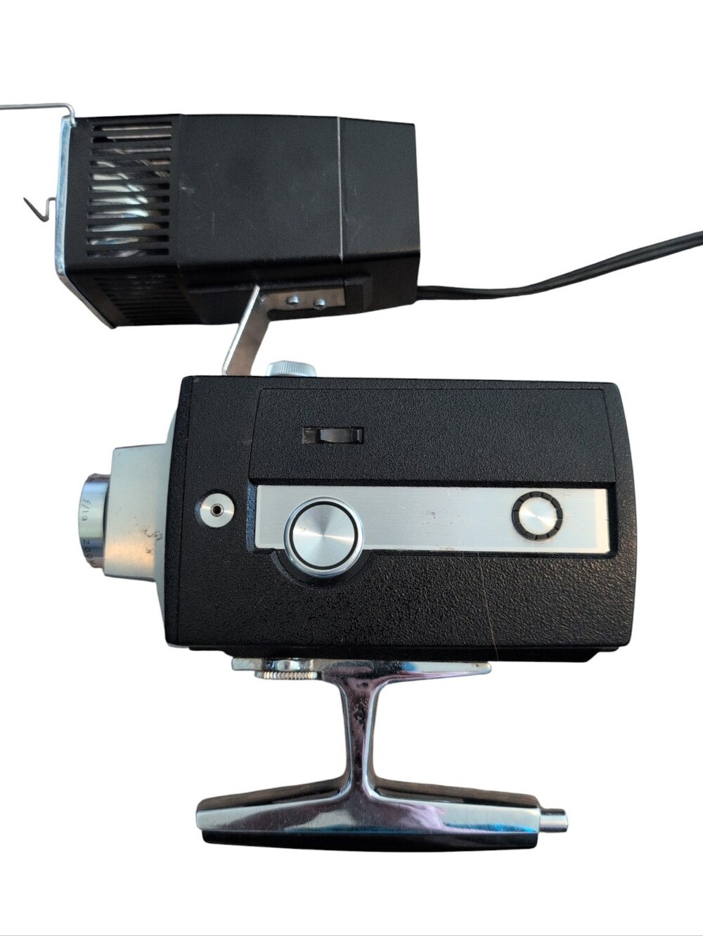 Bell & Howell Autoload 8mm Video Camera in Black and Silver